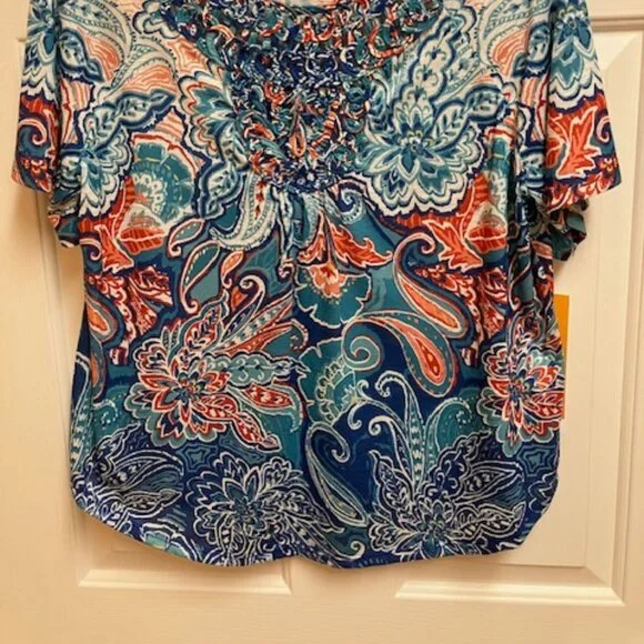 Ruby Rd summer top NWT PL - Picture 2 of 5